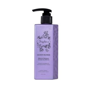 Saphira Glossy Blonde Mineral Shampoo 500ml